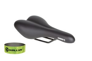 Сідло ONRIDE Nap + світловідбиваюча смужка KLS 3M 30 см