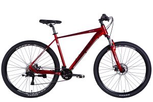 Велосипед Formula ZEPHYR 3.0 DD AL 29", рама 21", 2025, червоний